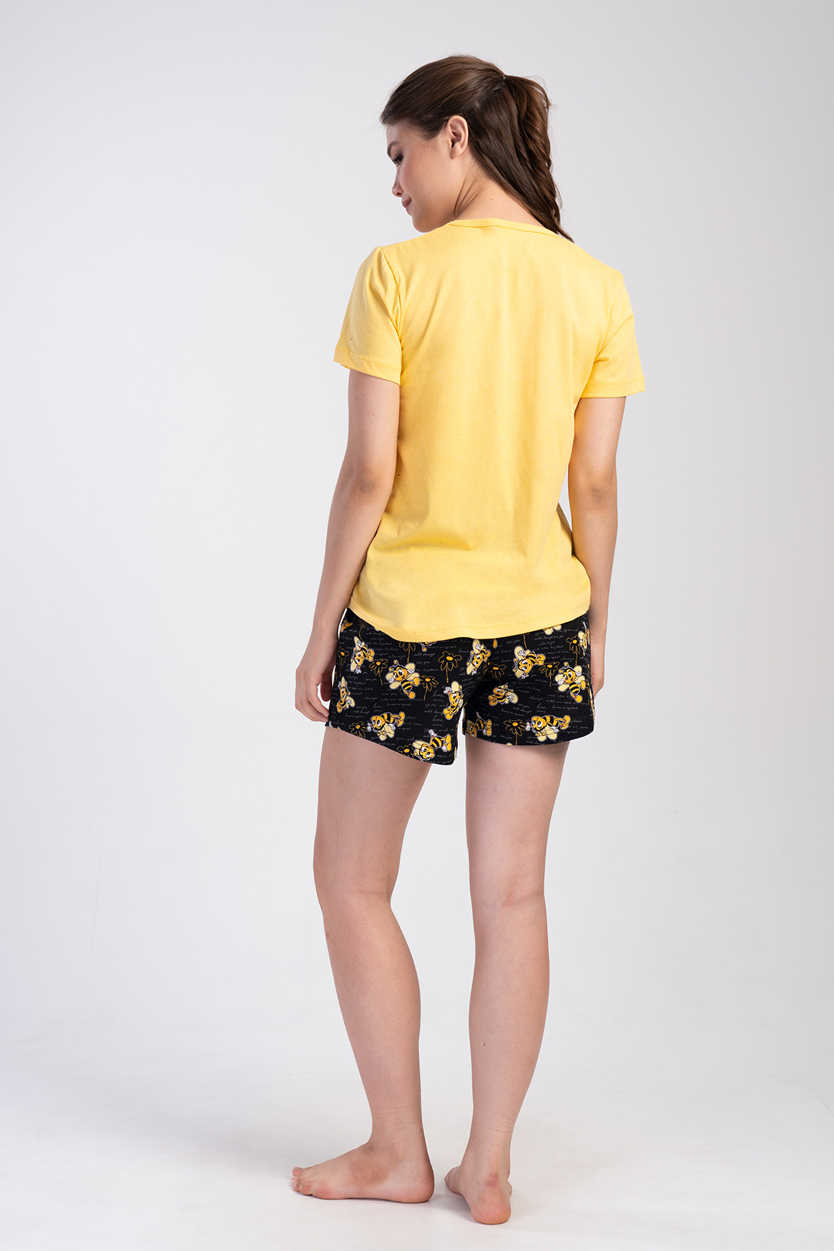 Woman Supreme Beer Pattern Short Set Woman Supreme Beer Pattern Short Set