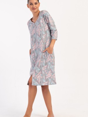 Woman Mesa Big Size Supreme Zipper Detail Home Dress Woman Mesa Big Size Supreme Zipper Detail Home Dress