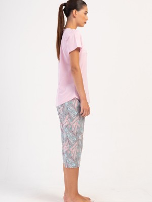 Woman Supreme Rosebloom Capri Set Woman Supreme Rosebloom Capri Set