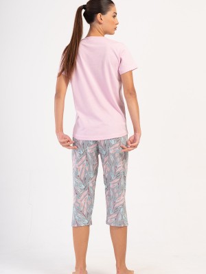 Woman Supreme Rosebloom Capri Set Woman Supreme Rosebloom Capri Set