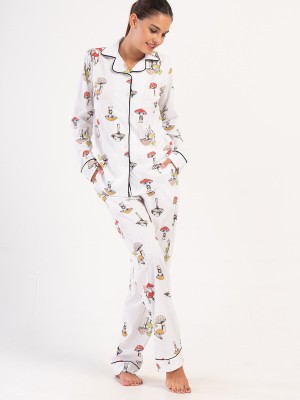 Woman Supreme Petra Shirt Neck Pyjama Set Woman Supreme Petra Shirt Neck Pyjama Set