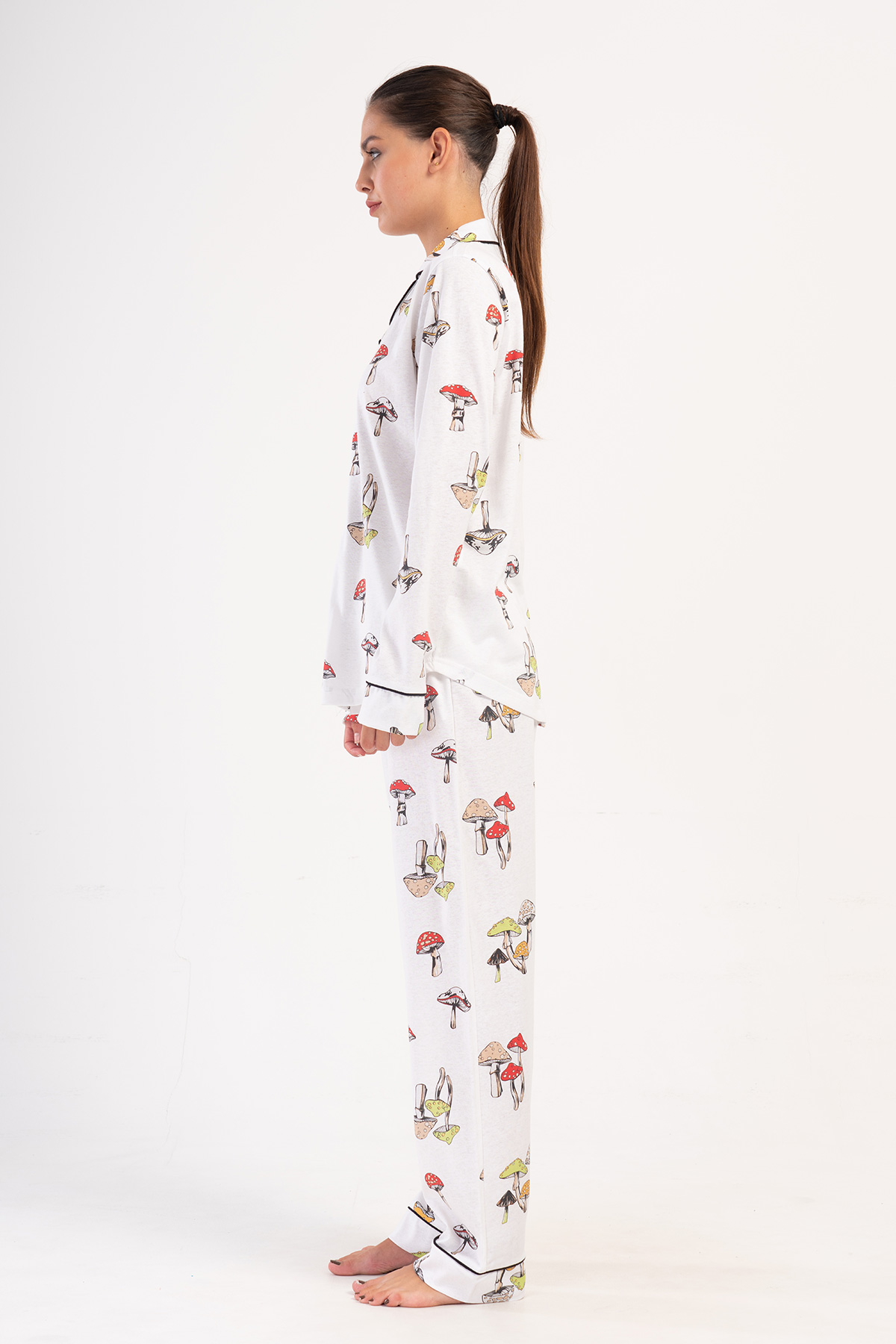 Woman Supreme Petra Shirt Neck Pyjama Set Woman Supreme Petra Shirt Neck Pyjama Set