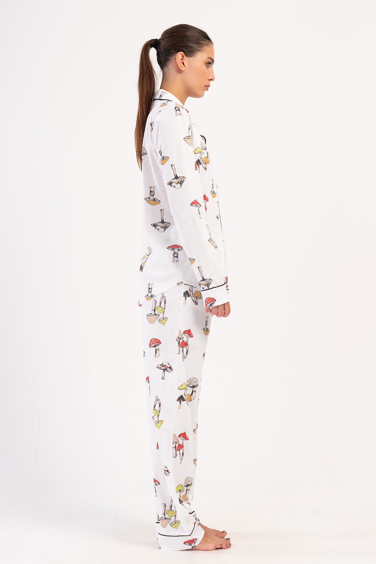 Woman Supreme Petra Shirt Neck Pyjama Set Woman Supreme Petra Shirt Neck Pyjama Set