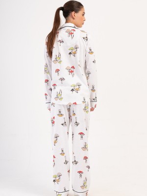 Woman Supreme Petra Shirt Neck Pyjama Set Woman Supreme Petra Shirt Neck Pyjama Set