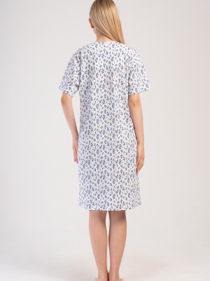 Woman Ane Supreme Buttoned Short Sleeve Pregnant Tunic Woman Ane Supreme Buttoned Short Sleeve Pregnant Tunic