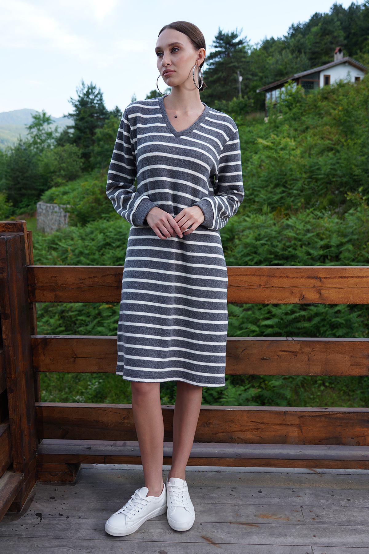 Woman Lycra Willa Line Dress Woman Lycra Willa Line Dress