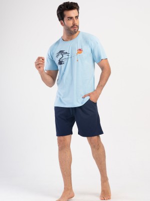 Man Supreme Refty O Neck Short Sleeve Short Set Man Supreme Refty O Neck Short Sleeve Short Set