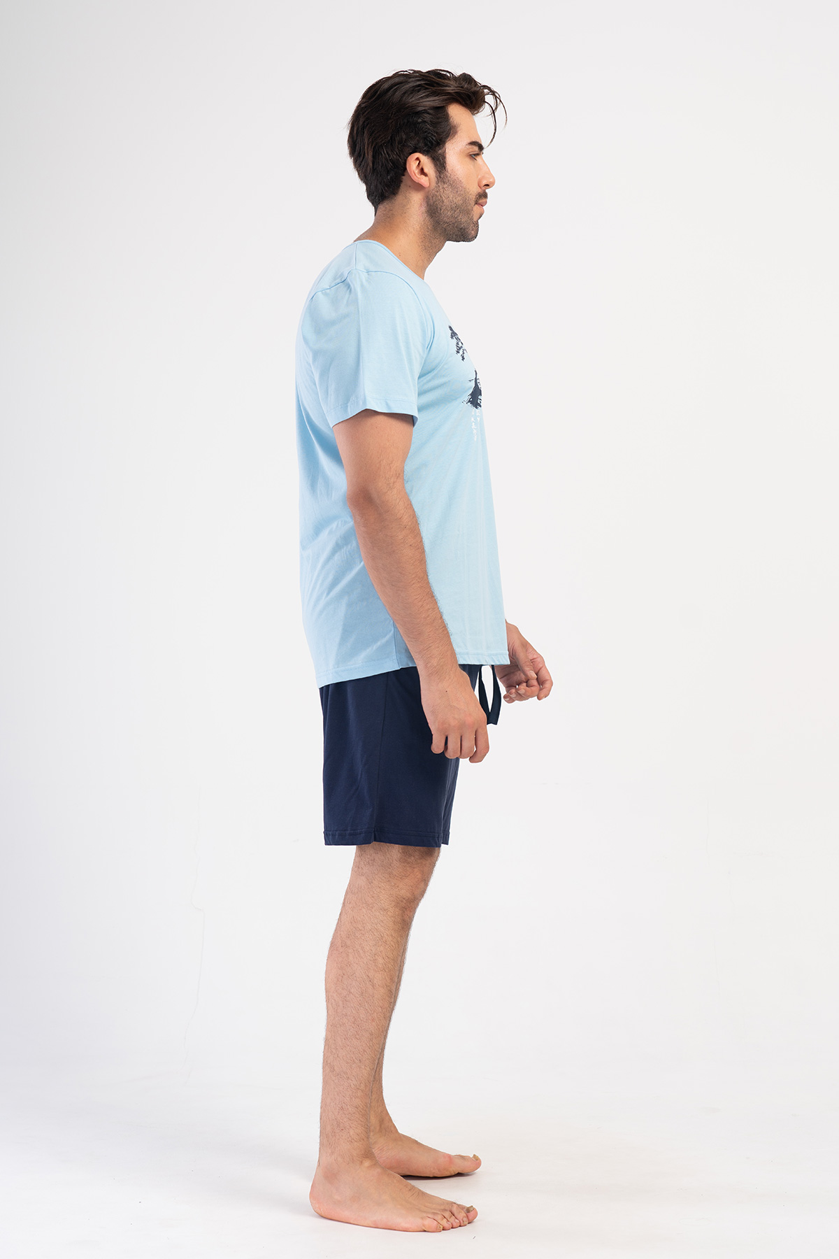 Man Supreme Refty O Neck Short Sleeve Short Set Man Supreme Refty O Neck Short Sleeve Short Set