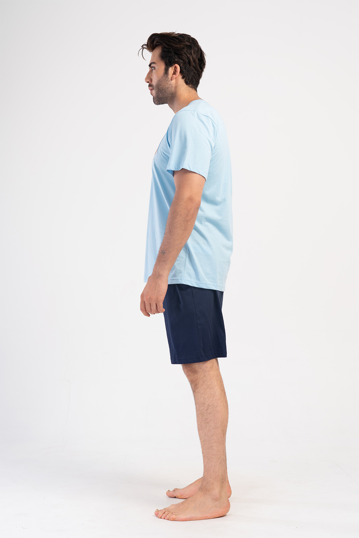 Man Supreme Refty O Neck Short Sleeve Short Set Man Supreme Refty O Neck Short Sleeve Short Set