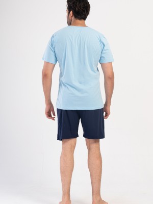 Man Supreme Refty O Neck Short Sleeve Short Set Man Supreme Refty O Neck Short Sleeve Short Set