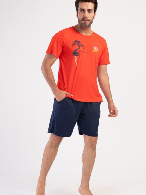 Man Supreme Refty O Neck Short Sleeve Short Set Man Supreme Refty O Neck Short Sleeve Short Set