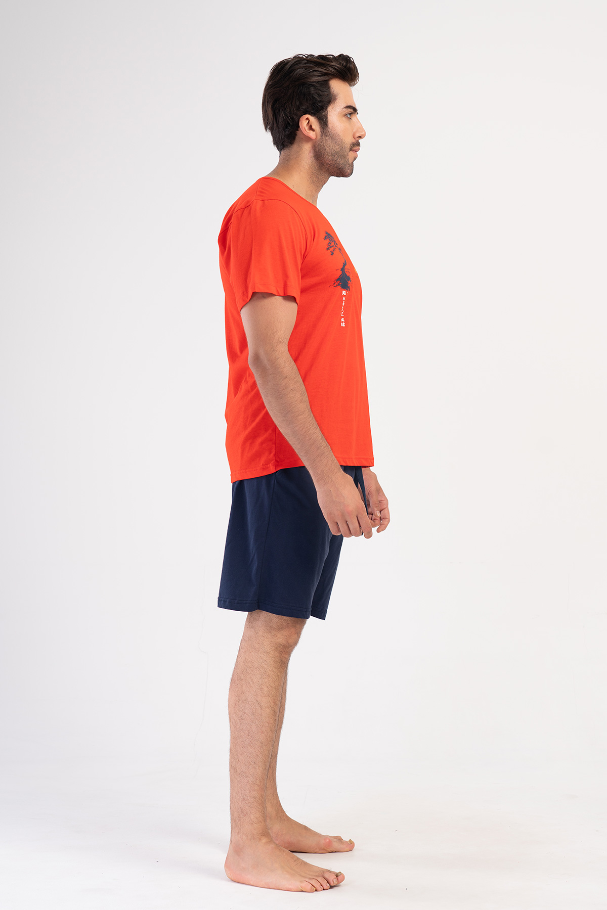 Man Supreme Refty O Neck Short Sleeve Short Set Man Supreme Refty O Neck Short Sleeve Short Set