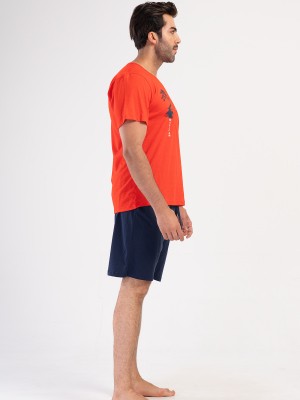 Man Supreme Refty O Neck Short Sleeve Short Set Man Supreme Refty O Neck Short Sleeve Short Set