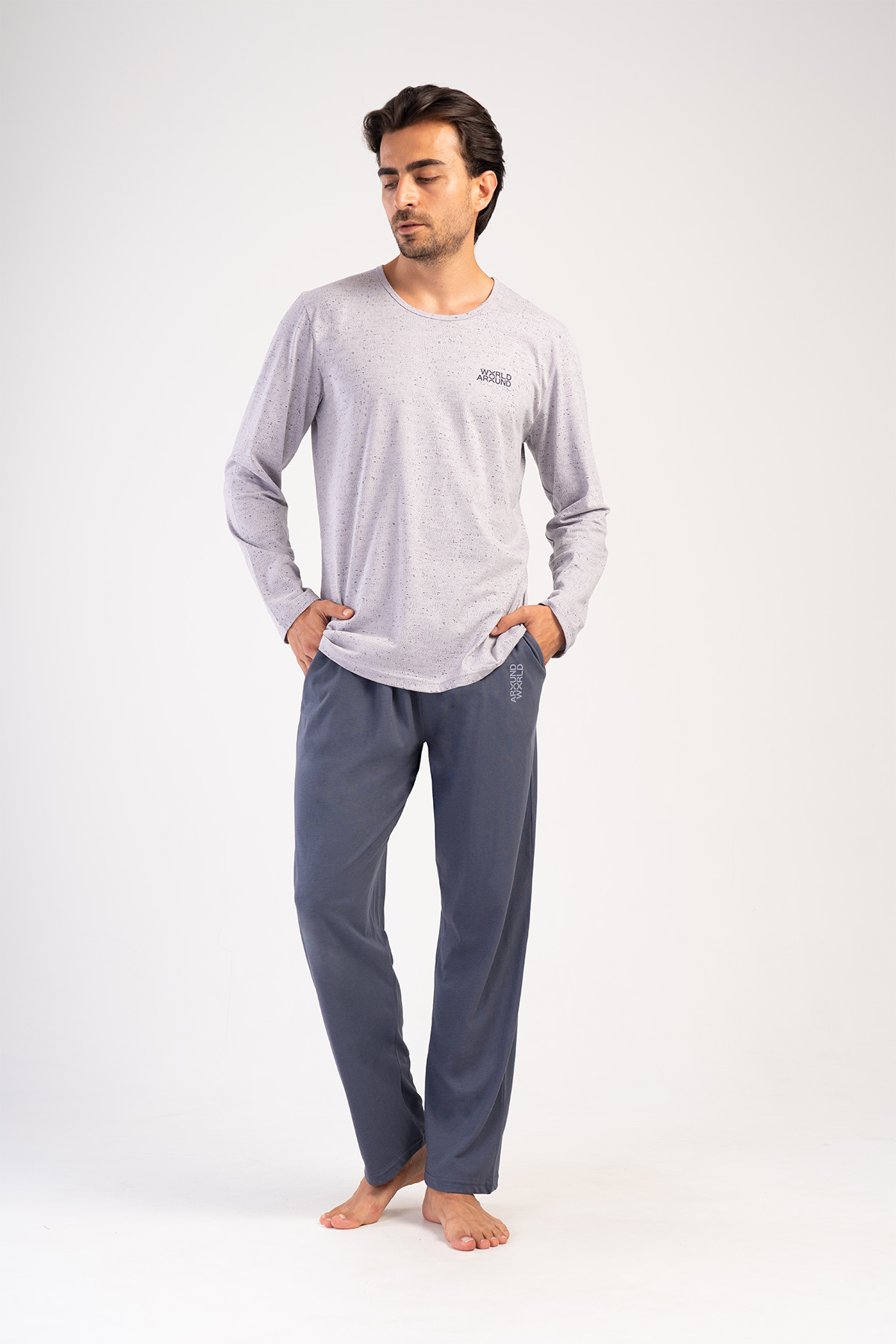 Man Erta Supreme Pocket Detail Pyjama Set Man Erta Supreme Pocket Detail Pyjama Set