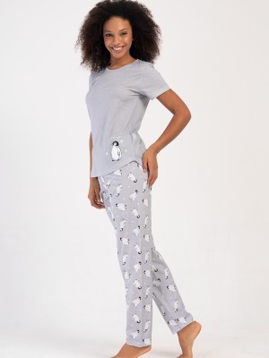 Woman Supreme Penguee Pyjama Set Woman Supreme Penguee Pyjama Set