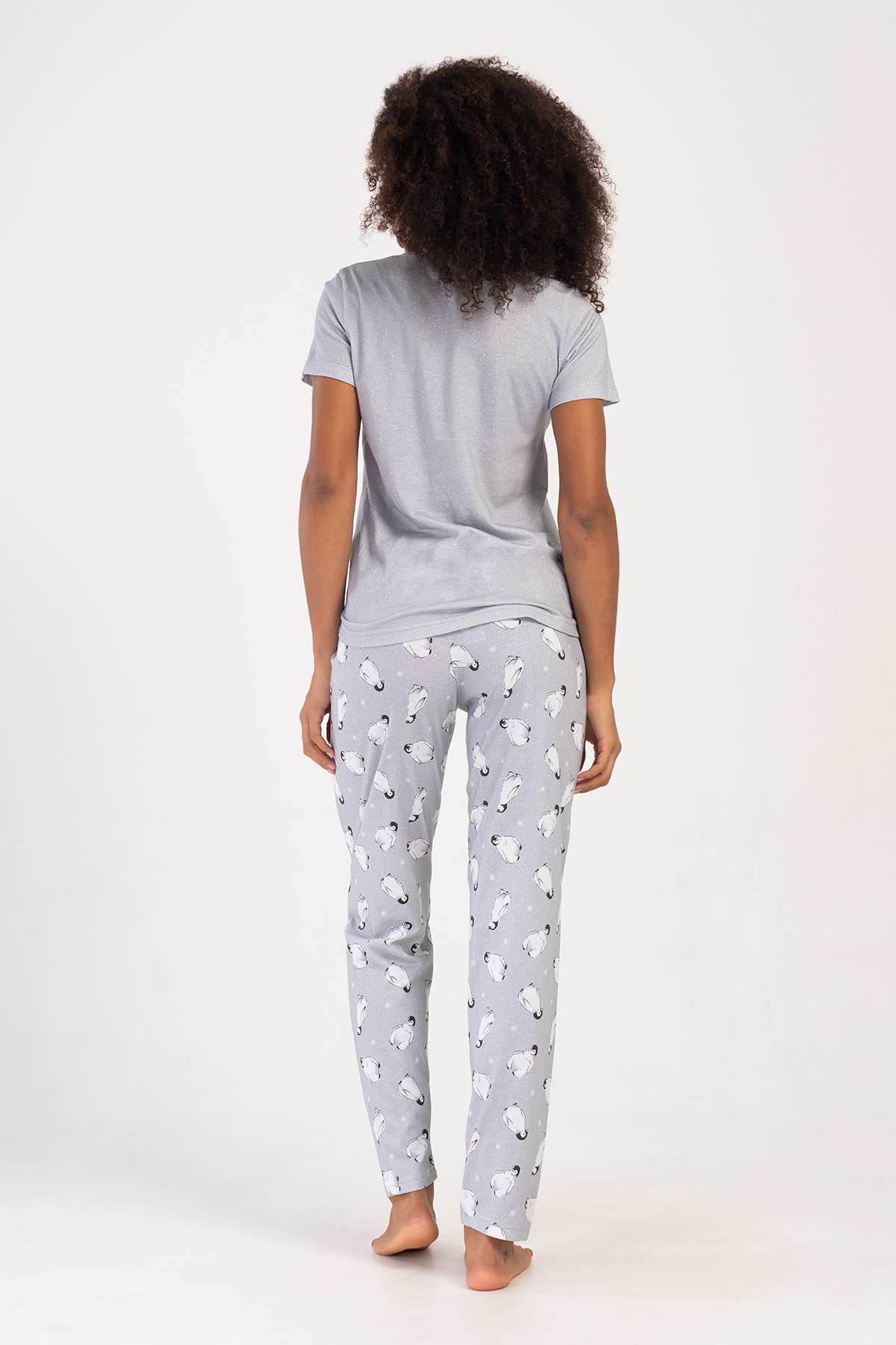 Woman Supreme Penguee Pyjama Set Woman Supreme Penguee Pyjama Set