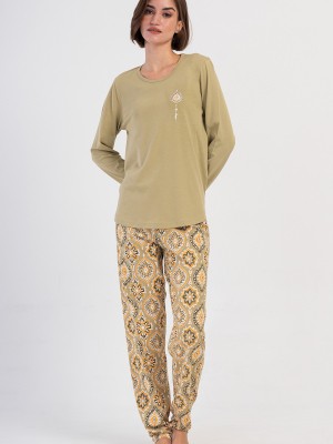 Woman Supreme Big Size Melan Pyjama Set Woman Supreme Big Size Melan Pyjama Set
