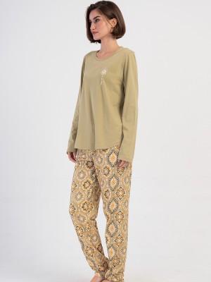 Woman Supreme Big Size Melan Pyjama Set Woman Supreme Big Size Melan Pyjama Set