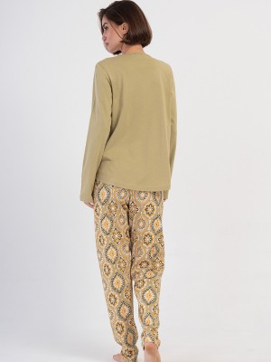 Woman Supreme Big Size Melan Pyjama Set Woman Supreme Big Size Melan Pyjama Set