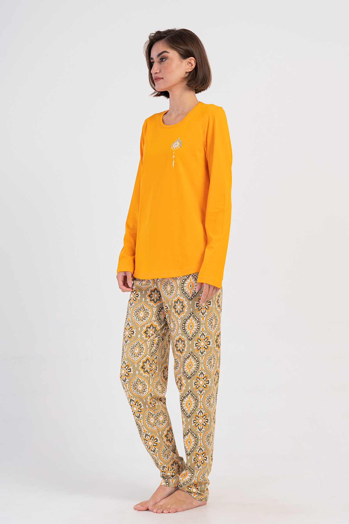 Woman Supreme Big Size Melan Pyjama Set Woman Supreme Big Size Melan Pyjama Set