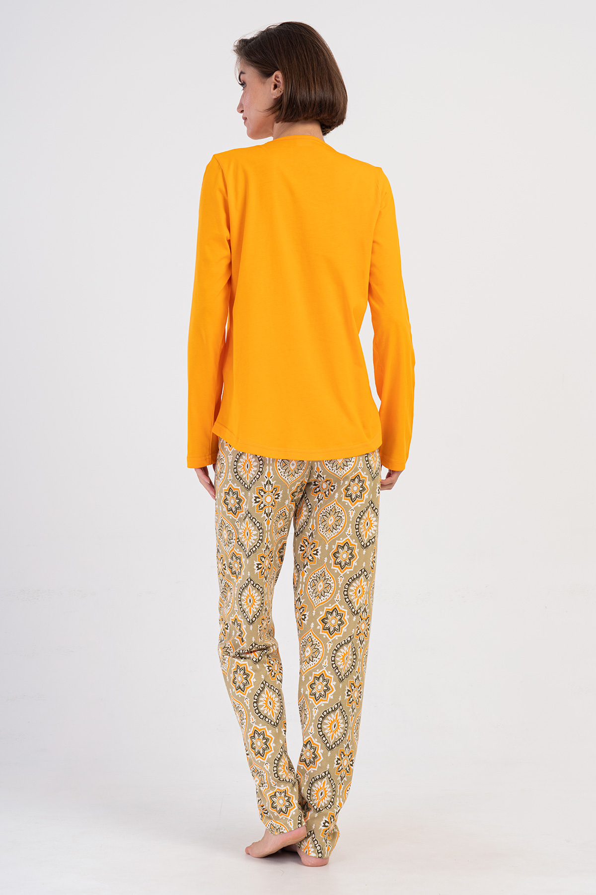 Woman Supreme Big Size Melan Pyjama Set Woman Supreme Big Size Melan Pyjama Set
