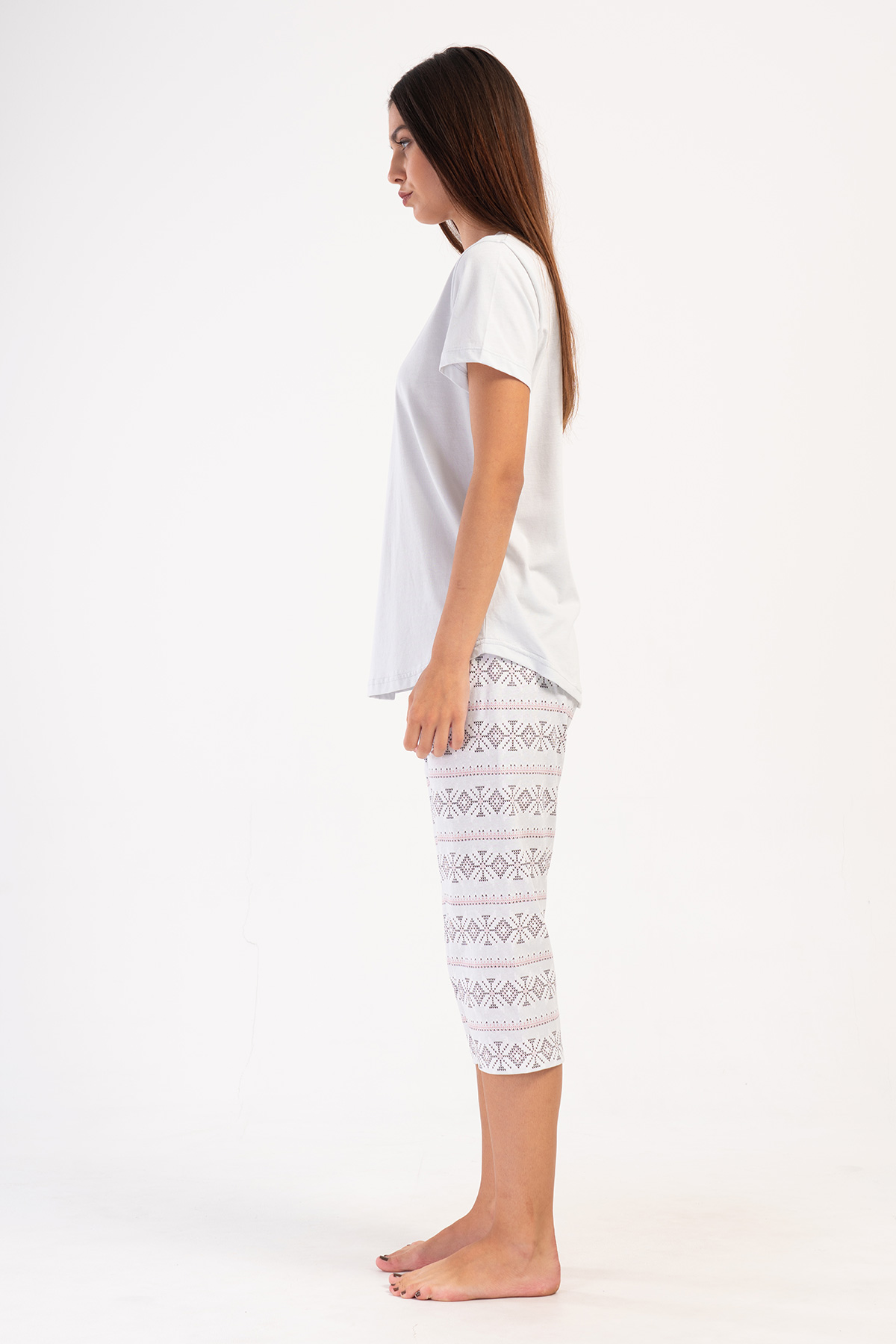 Woman Denfa Supreme Capri Set Woman Denfa Supreme Capri Set