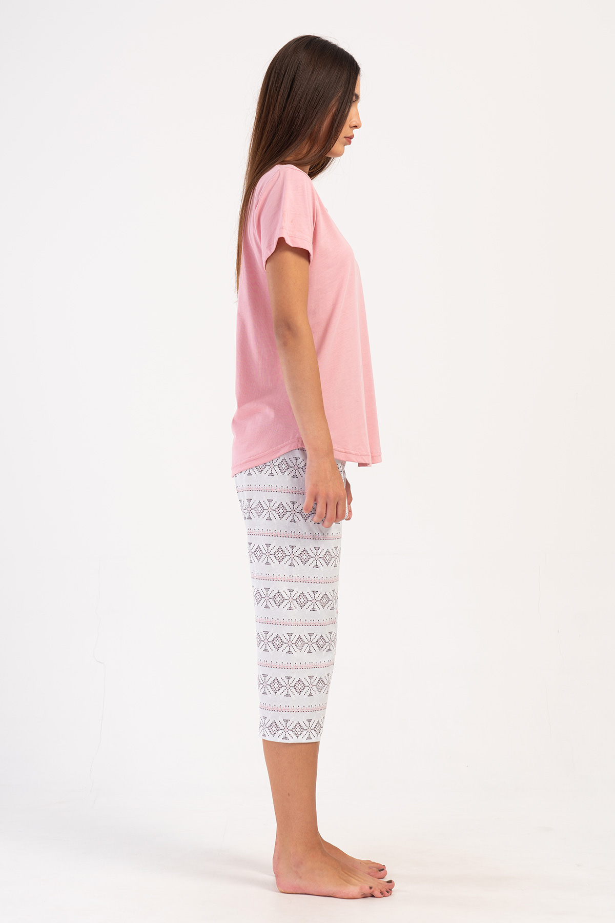 Woman Denfa Supreme Capri Set Woman Denfa Supreme Capri Set