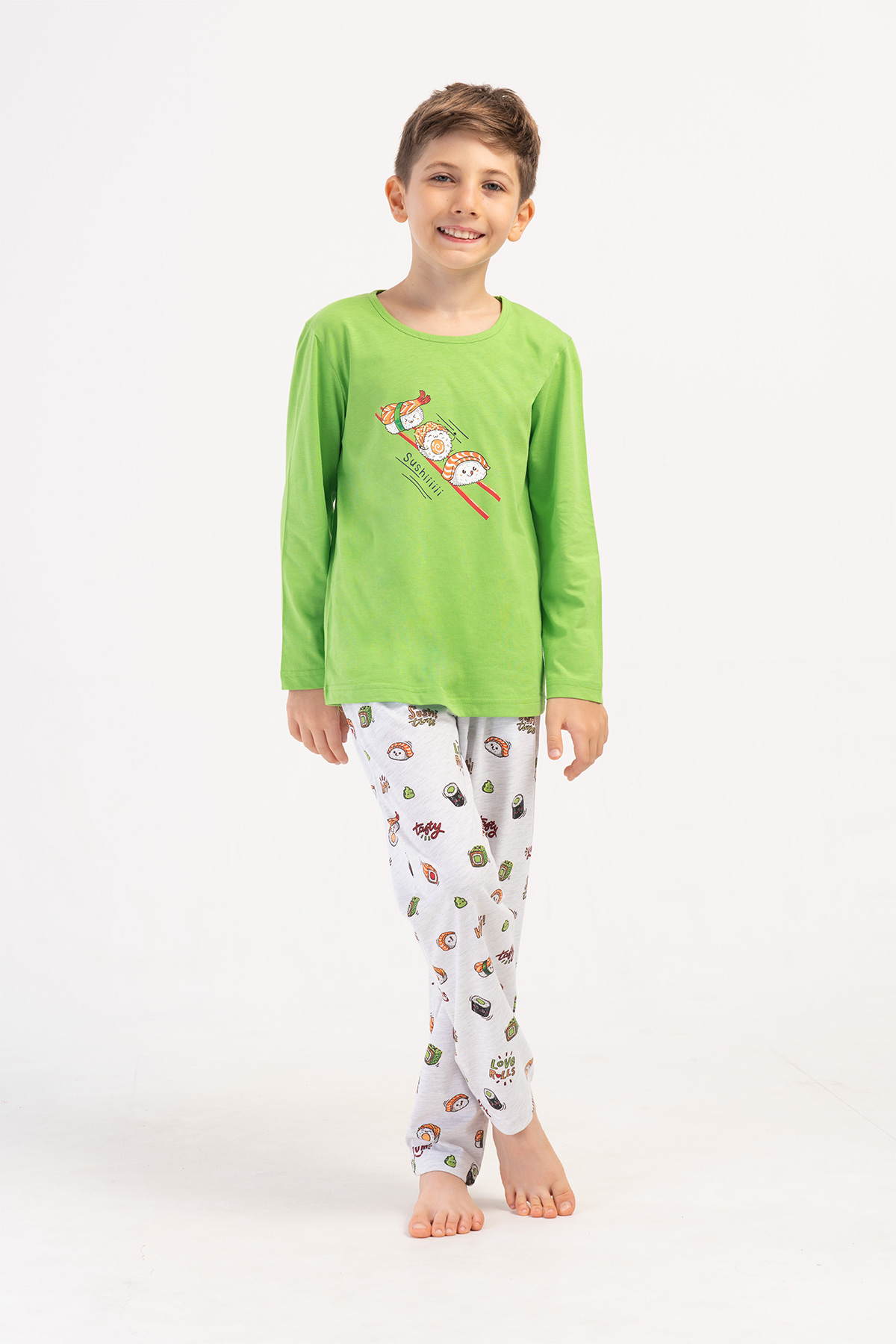 Kids' Boy Green Supreme Pyjama Set Kids' Boy Green Supreme Pyjama Set