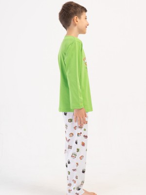 Kids' Boy Green Supreme Pyjama Set Kids' Boy Green Supreme Pyjama Set