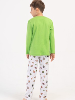 Kids' Boy Green Supreme Pyjama Set Kids' Boy Green Supreme Pyjama Set