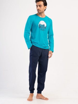 Man Reda Supreme Big Size Pocket Detail Pyjama Set Man Reda Supreme Big Size Pocket Detail Pyjama Set