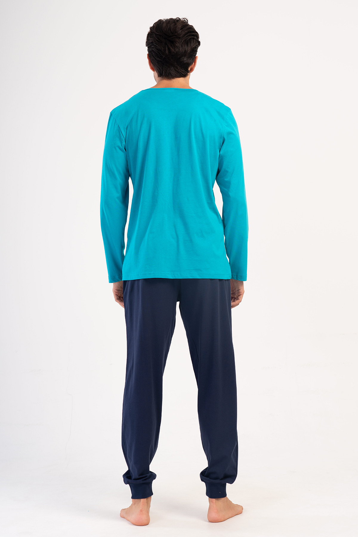 Man Reda Supreme Big Size Pocket Detail Pyjama Set Man Reda Supreme Big Size Pocket Detail Pyjama Set