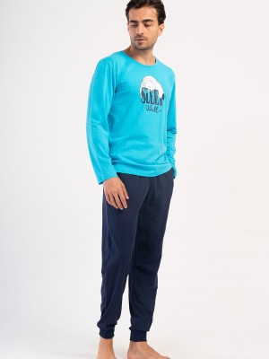 Man Reda Supreme Big Size Pocket Detail Pyjama Set Man Reda Supreme Big Size Pocket Detail Pyjama Set