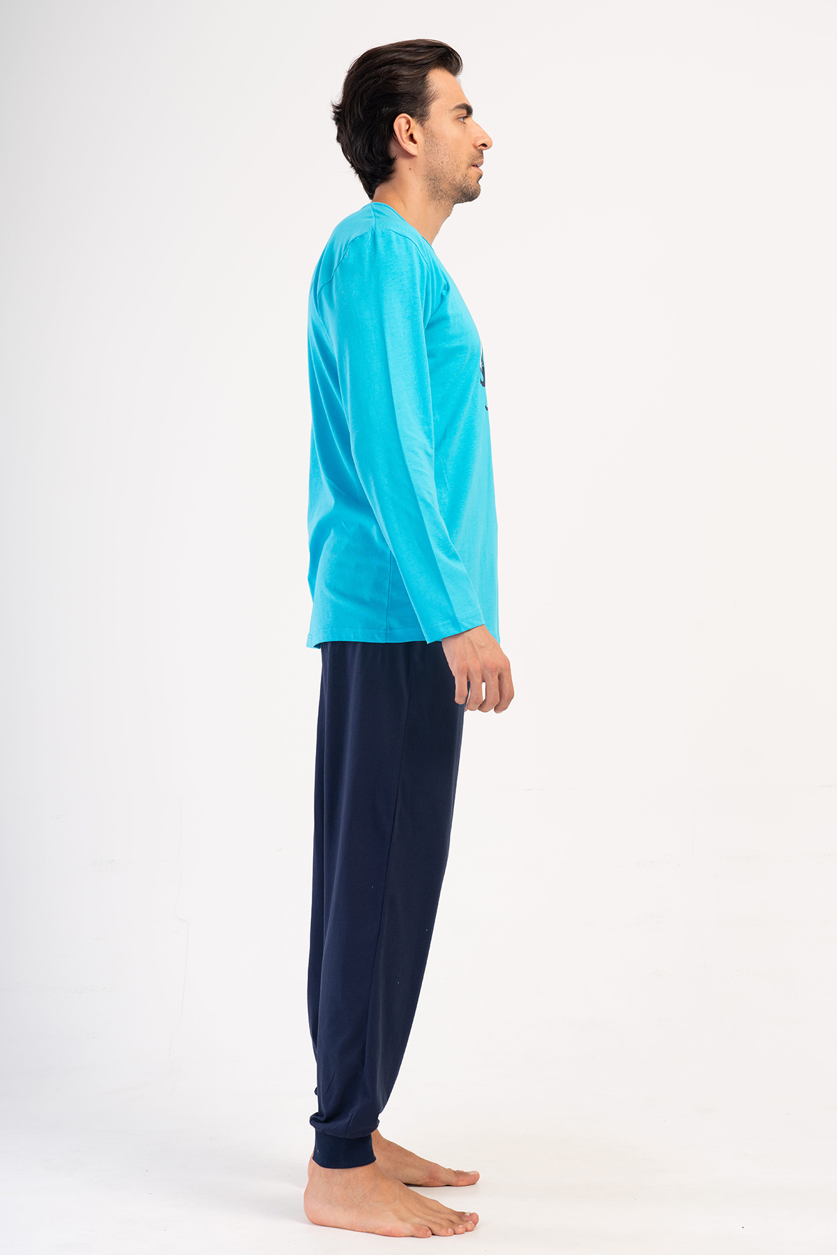 Man Reda Supreme Big Size Pocket Detail Pyjama Set Man Reda Supreme Big Size Pocket Detail Pyjama Set
