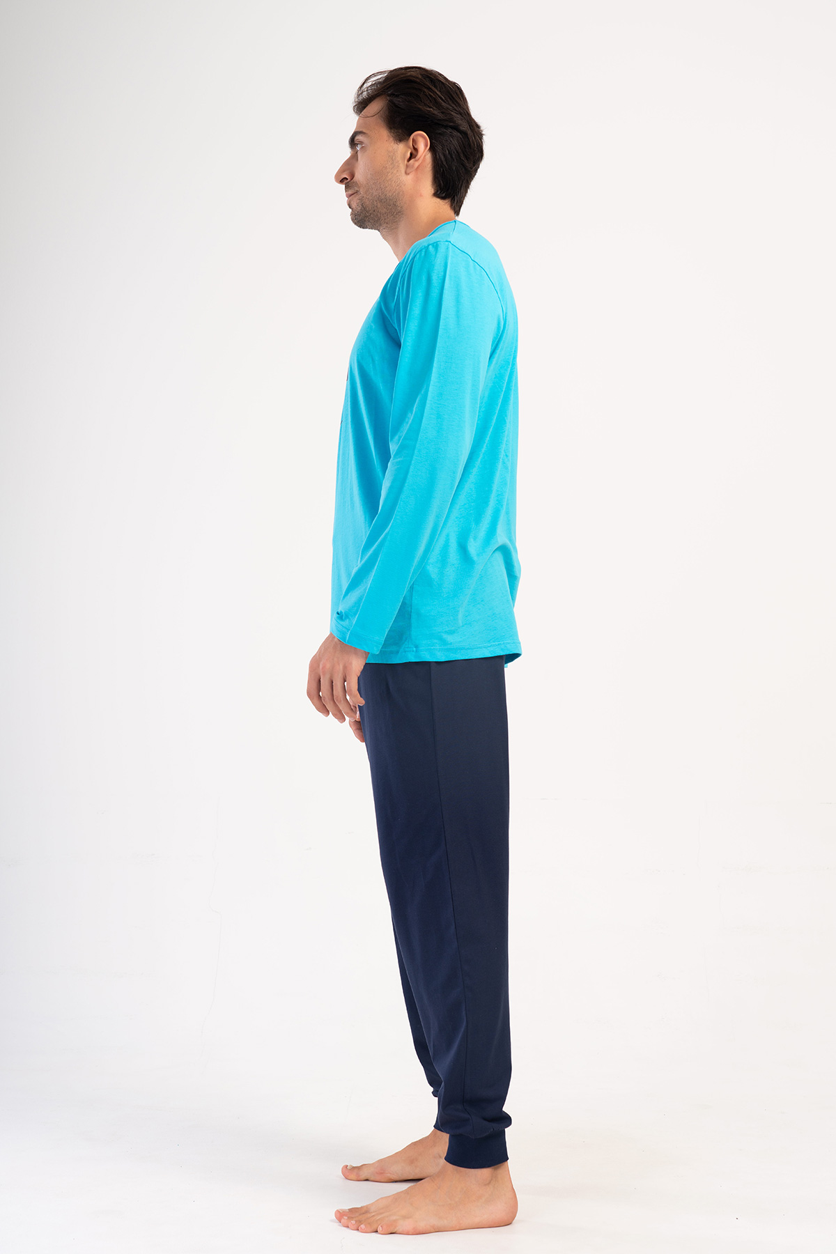 Man Reda Supreme Big Size Pocket Detail Pyjama Set Man Reda Supreme Big Size Pocket Detail Pyjama Set