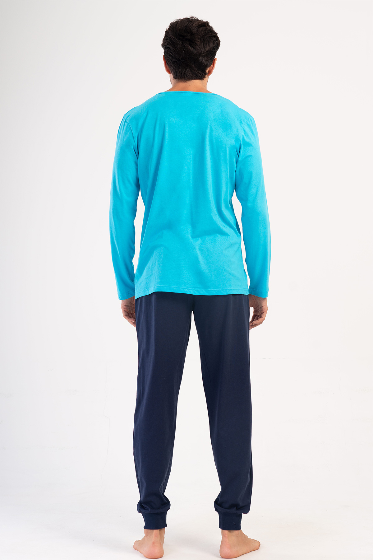 Man Reda Supreme Big Size Pocket Detail Pyjama Set Man Reda Supreme Big Size Pocket Detail Pyjama Set