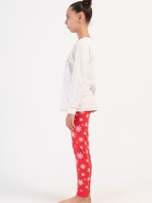 Kids' Girl Christmas Theme Supreme Pyjama Set Kids' Girl Christmas Theme Supreme Pyjama Set