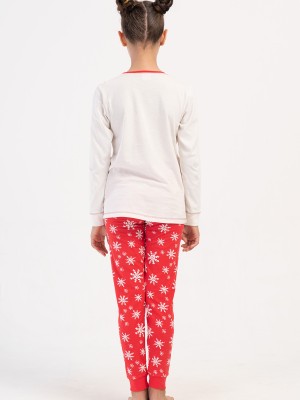 Kids' Girl Christmas Theme Supreme Pyjama Set Kids' Girl Christmas Theme Supreme Pyjama Set