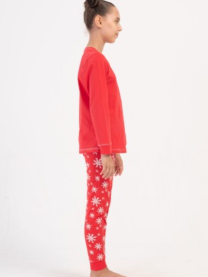 Kids' Girl Christmas Theme Supreme Pyjama Set Kids' Girl Christmas Theme Supreme Pyjama Set