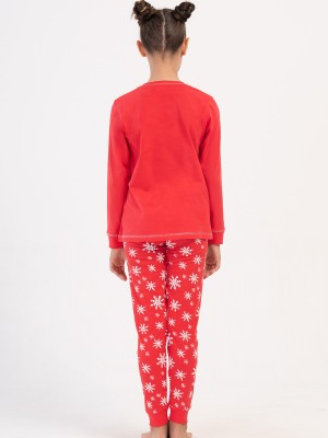 Kids' Girl Christmas Theme Supreme Pyjama Set Kids' Girl Christmas Theme Supreme Pyjama Set