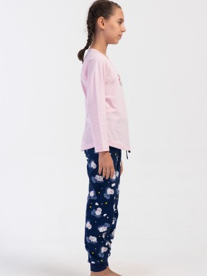 Kids' Girl Pinky Supreme Pyjama Set Kids' Girl Pinky Supreme Pyjama Set