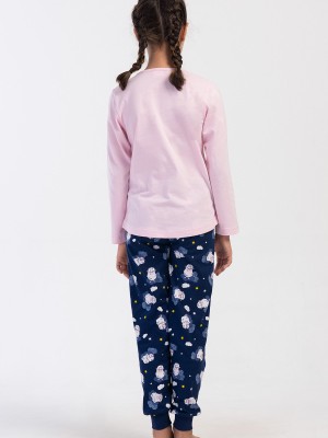 Kids' Girl Pinky Supreme Pyjama Set Kids' Girl Pinky Supreme Pyjama Set