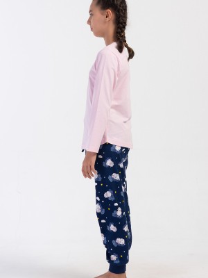 Kids' Girl Pinky Supreme Pyjama Set Kids' Girl Pinky Supreme Pyjama Set