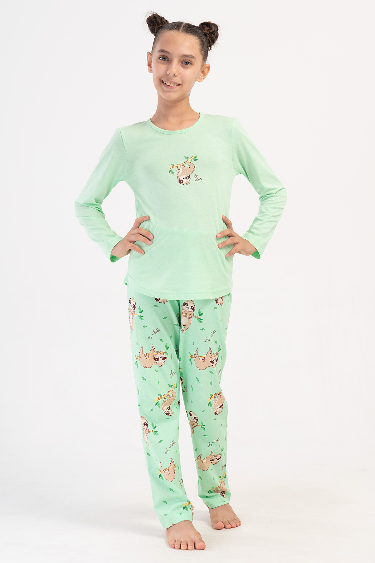 Kids' Girl Supreme Ash Pyjama Set Kids' Girl Supreme Ash Pyjama Set