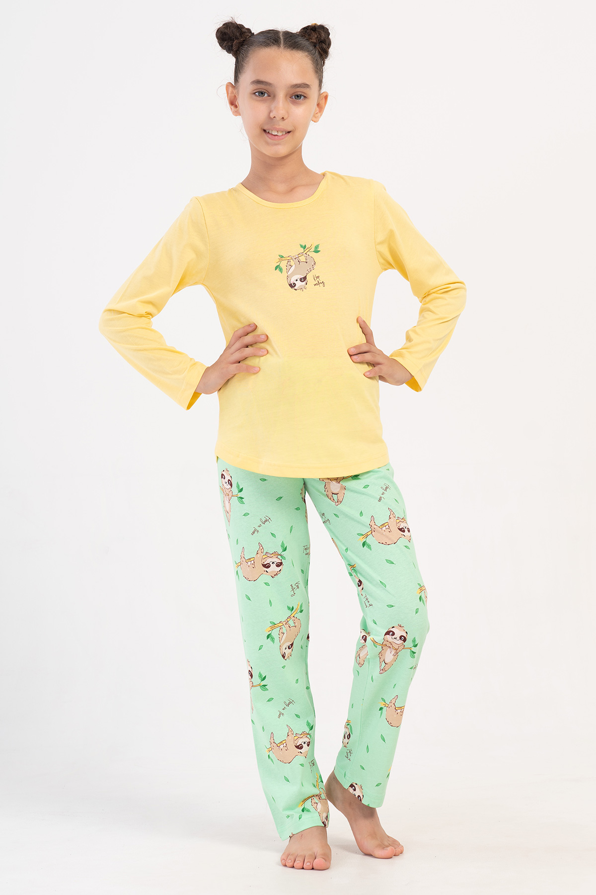 Kids' Girl Supreme Ash Pyjama Set Kids' Girl Supreme Ash Pyjama Set