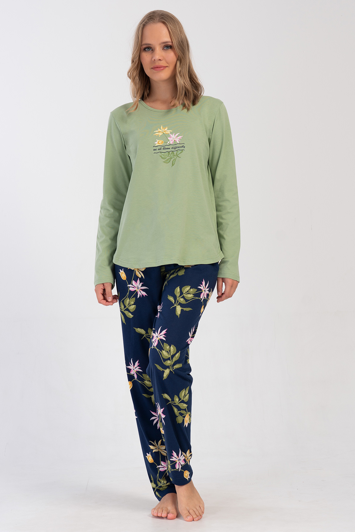 Woman Supreme Big Size Forest Pyjama Set Woman Supreme Big Size Forest Pyjama Set
