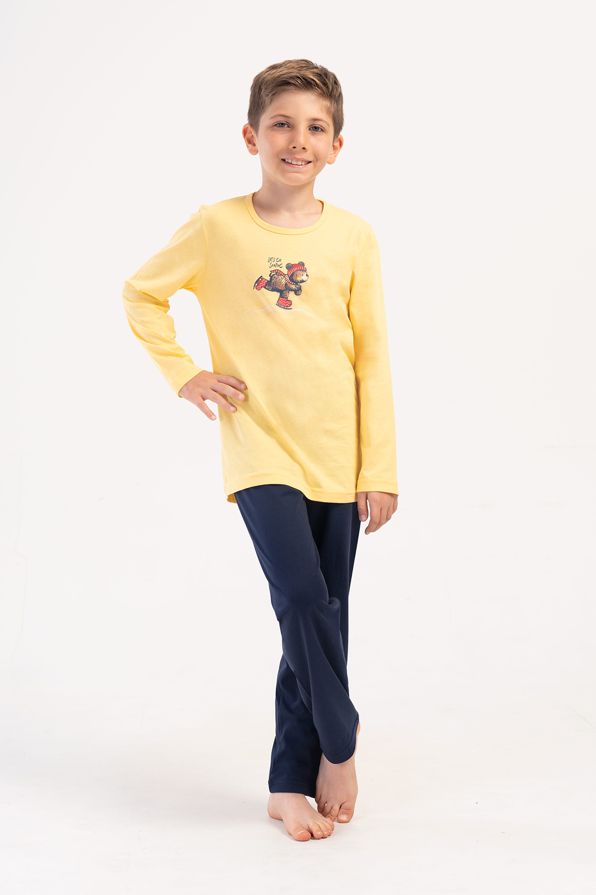 Kids' Boy Asla Supreme O Neck Pyjama Set Kids' Boy Asla Supreme O Neck Pyjama Set