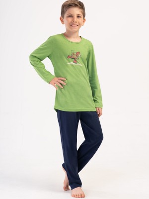 Kids' Boy Asla Supreme O Neck Pyjama Set Kids' Boy Asla Supreme O Neck Pyjama Set