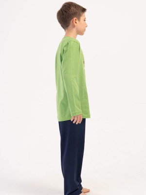 Kids' Boy Asla Supreme O Neck Pyjama Set Kids' Boy Asla Supreme O Neck Pyjama Set