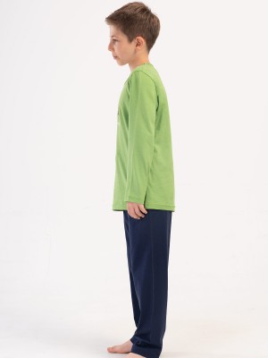 Kids' Boy Asla Supreme O Neck Pyjama Set Kids' Boy Asla Supreme O Neck Pyjama Set